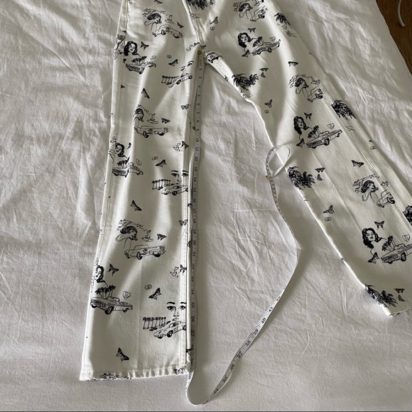 New Reformation Joyride High Rise Straight Jeans Size 24 - Picture 8 of 14